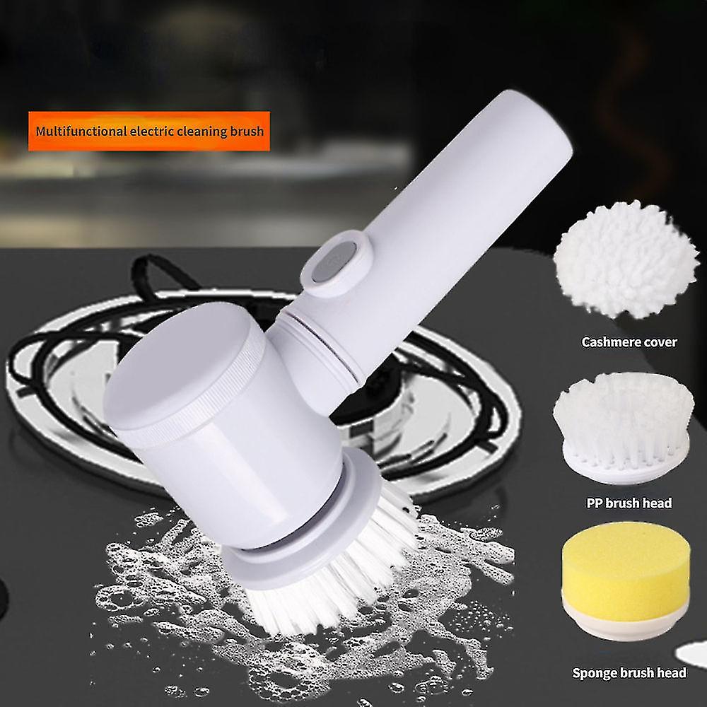 Electric cleaning scrub brush