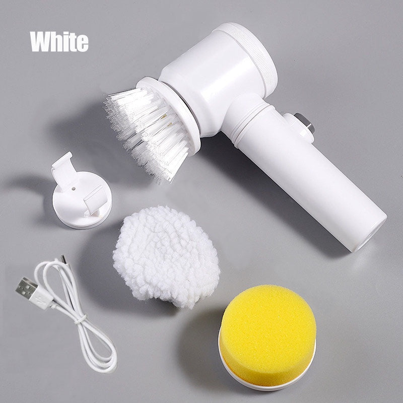 Electric cleaning scrub brush