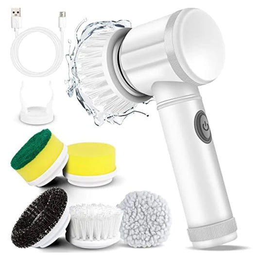 Electric cleaning scrub brush